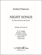 Night Songs Vocal Solo & Collections sheet music cover